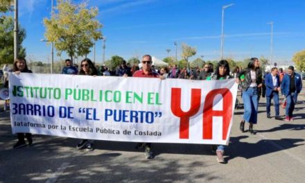 Coslada: El Barrio del Puerto sigue reclamando a la Comunidad de Madrid la construcción de un instituto