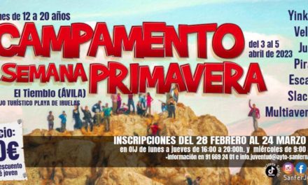 San Fernando: La Concejalía de Juventud organiza un campamento para Semana Santa