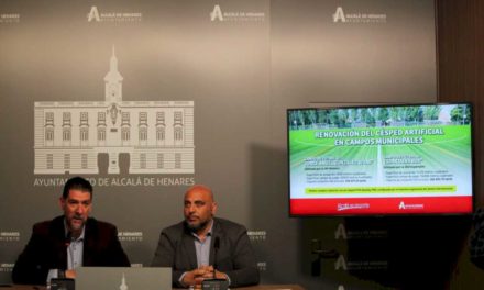 Alcalá: El Ayuntamiento renovará el césped de los campos de fútbol 11 Jorge Ángel González Vivas y Espartales Sur