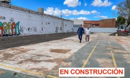 Torrejón: Se está construyendo un nuevo aparcamiento gratuito en superficie para los vecinos del Parque Cataluña, en la calle industria Nº…