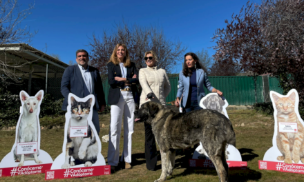 La soprano Ainhoa Arteta se suma a la campaña Conóceme y Adóptame de la Comunidad de Madrid para el acogimiento de animales